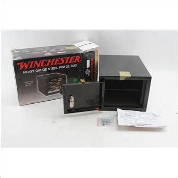 winchester heavy gauge steel pistol box|winchester legacy 53 fire safety.